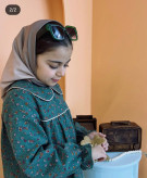 پیراهن دخترانه لینن کرکی مدل پونه