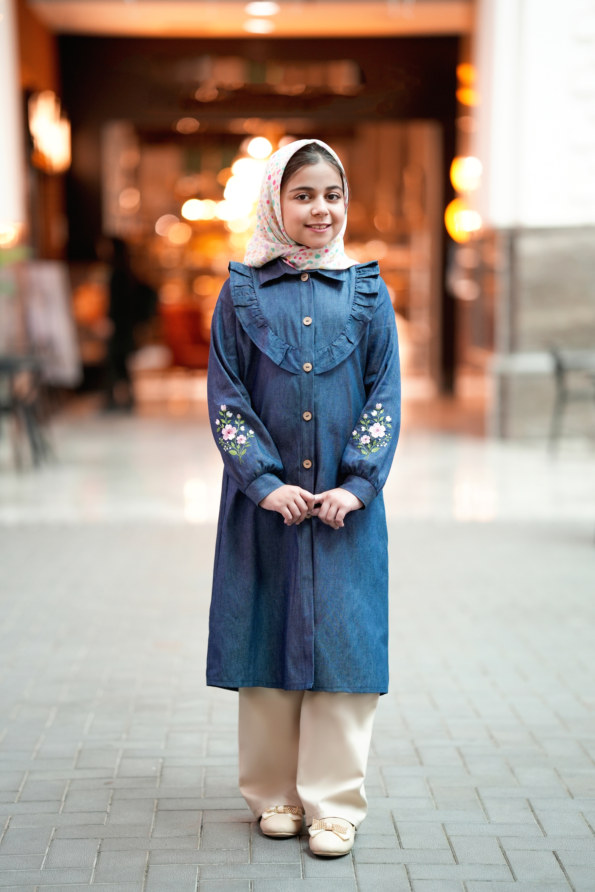 مانتو لی کاغذی مدل نیلا