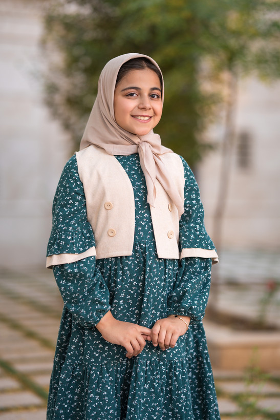 ست جلیقه و پیراهن پاییزه مدل ترمه
